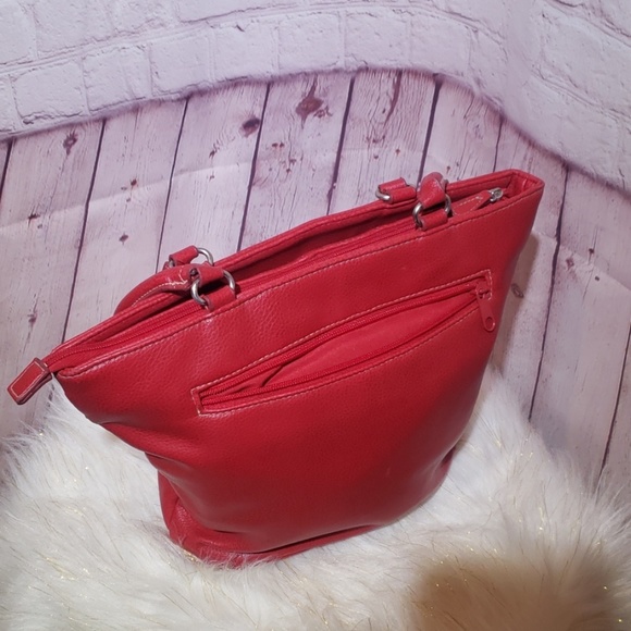 Red purse with charms - Picture 3 of 5